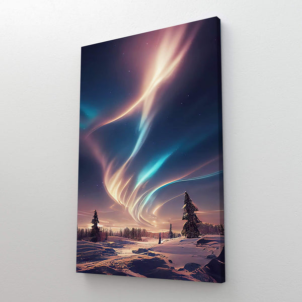 Northern Light Canvas Print - Trippy Art | MusaArtGallery™