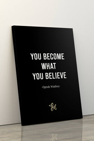 Oprah Winfrey Quote Canvas - Motivational Art