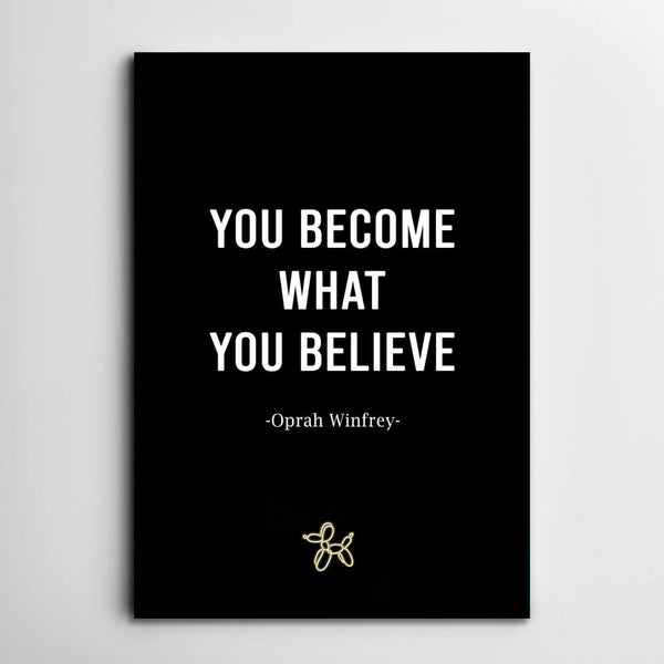 Oprah Winfrey Quote Canvas - Motivational Art