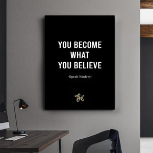 Oprah Winfrey Quote Canvas - Motivational Art