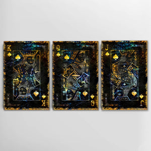 Playing Card Art Bundle - Spades Wall Art