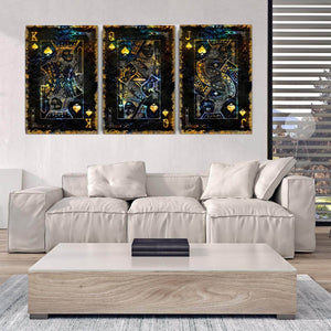 Playing Card Art Bundle - Spades Wall Art
