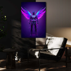 Purple Arcangel Canvas Print