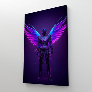 Purple Arcangel Canvas Print