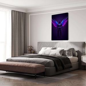 Purple Arcangel Canvas Print