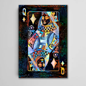 Pop Queen of Diamonds Art | MusaArtGallery™