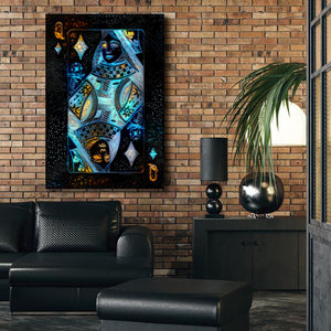 Queen of Diamonds Art | MusaArtGallery™