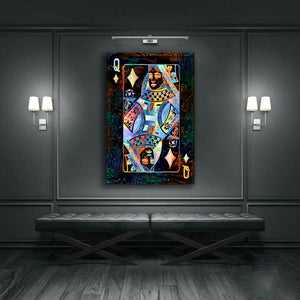 Pop Queen of Diamonds Art | MusaArtGallery™