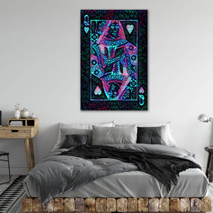Queen of Hearts Card Art | MusaArtGallery™