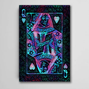 Queen of Hearts Card Art | MusaArtGallery™
