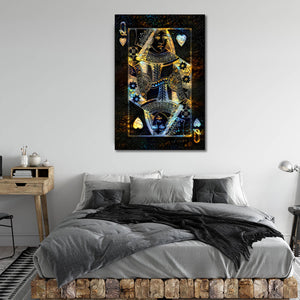 Gold Queen of Hearts Art | MusaArtGallery™