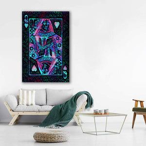 Queen of Hearts Card Art | MusaArtGallery™