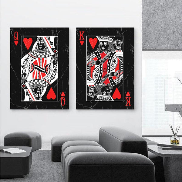 King and Queen Wall Decor | MusaArtGallery™  