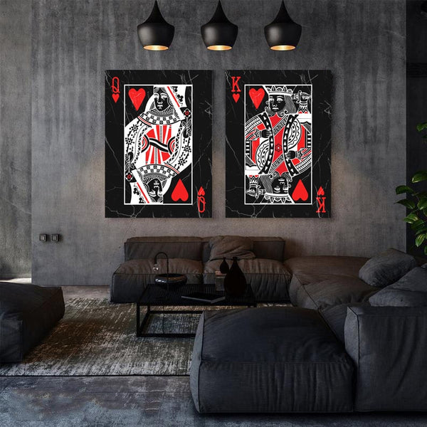 King and Queen Wall Decor | MusaArtGallery™  