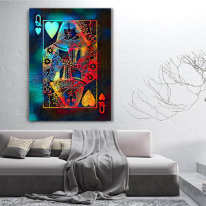 Queen of Hearts Art  | MusaArtGallery™