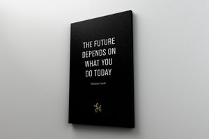 Mahatma Gandhi Quote on Canvas - Quote canvas