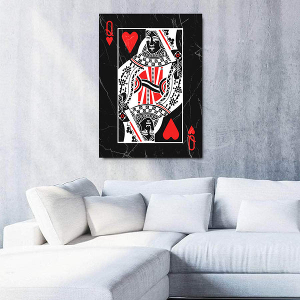 Red Queen of Hearts Art | MusaArtGallery™