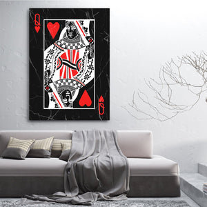 Red Queen of Hearts Art | MusaArtGallery™