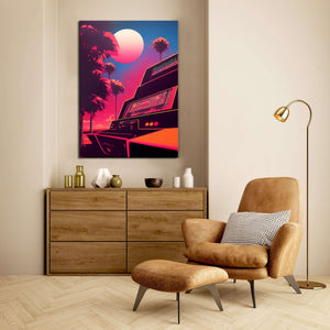 Retro Arcade Canvas Print