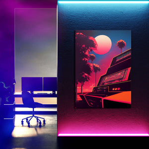 Retro Arcade Canvas Print