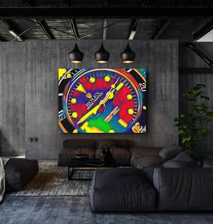 Rolex Pop Canvas - Rolex Wall Art
