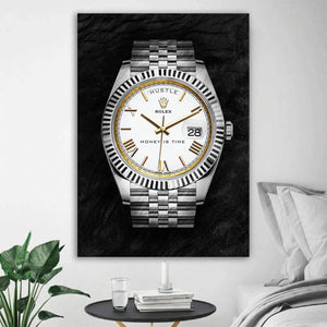 Rolex Motivational Canvas - Rolex Wall Art