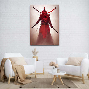 Samourai Canvas Print