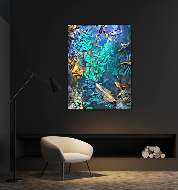 SeaLife Wall Decor - Modern Art on canvas