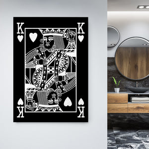 Silver King and Queen Wall Decor | MusaArtGallery™ 