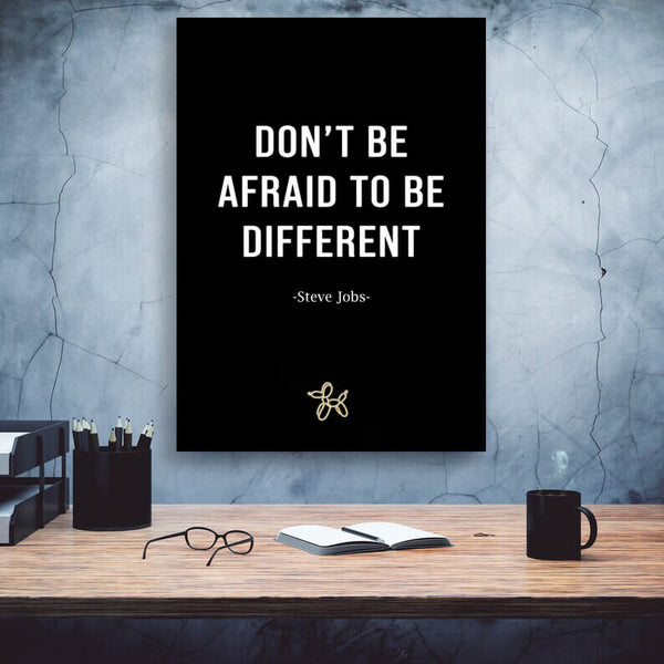 Steve Jobs Quote Canvas - Motivational Art