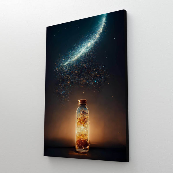 Sun Bottle Canvas Print