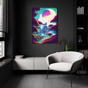 Trippy Forest Canvas Print - Trippy Art | MusaArtGallery™