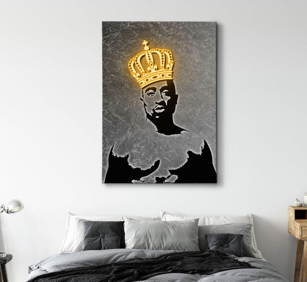 Tupac Canvas Art