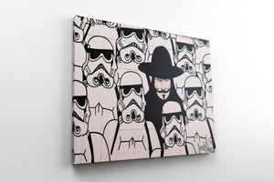 Vendetta Graffiti Wall Art