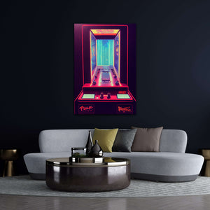 Vintage Arcade Canvas Print