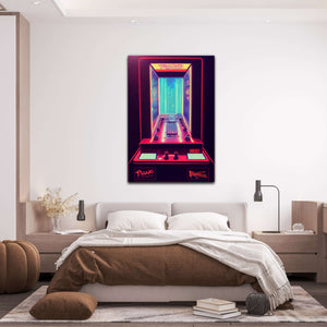 Vintage Arcade Canvas Print