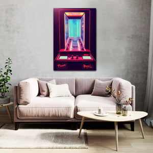 Vintage Arcade Canvas Print