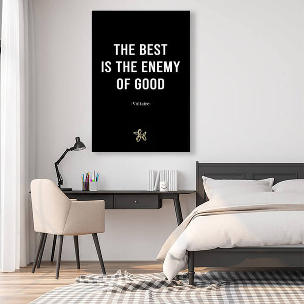 Voltaire Quote Canvas - Quote On Canvas