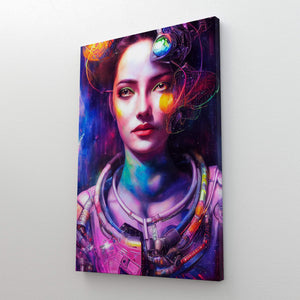 Cyborg Canvas Print