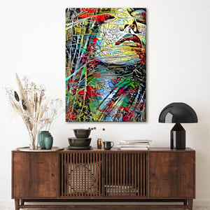 Women Face Canvas - Modern art on canvas