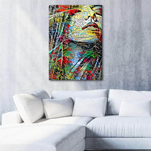Women Face Canvas - Modern art on canvas