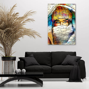 Woman Portrait Art - Modern Art on Canvas